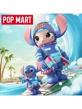 Pop Mart Mega Space Molly 400% Stitch Limited Edition Authentic NEW Open Box